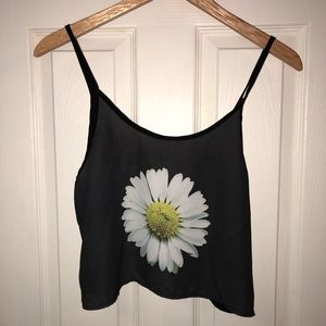 Black Pacsun Cropped Top